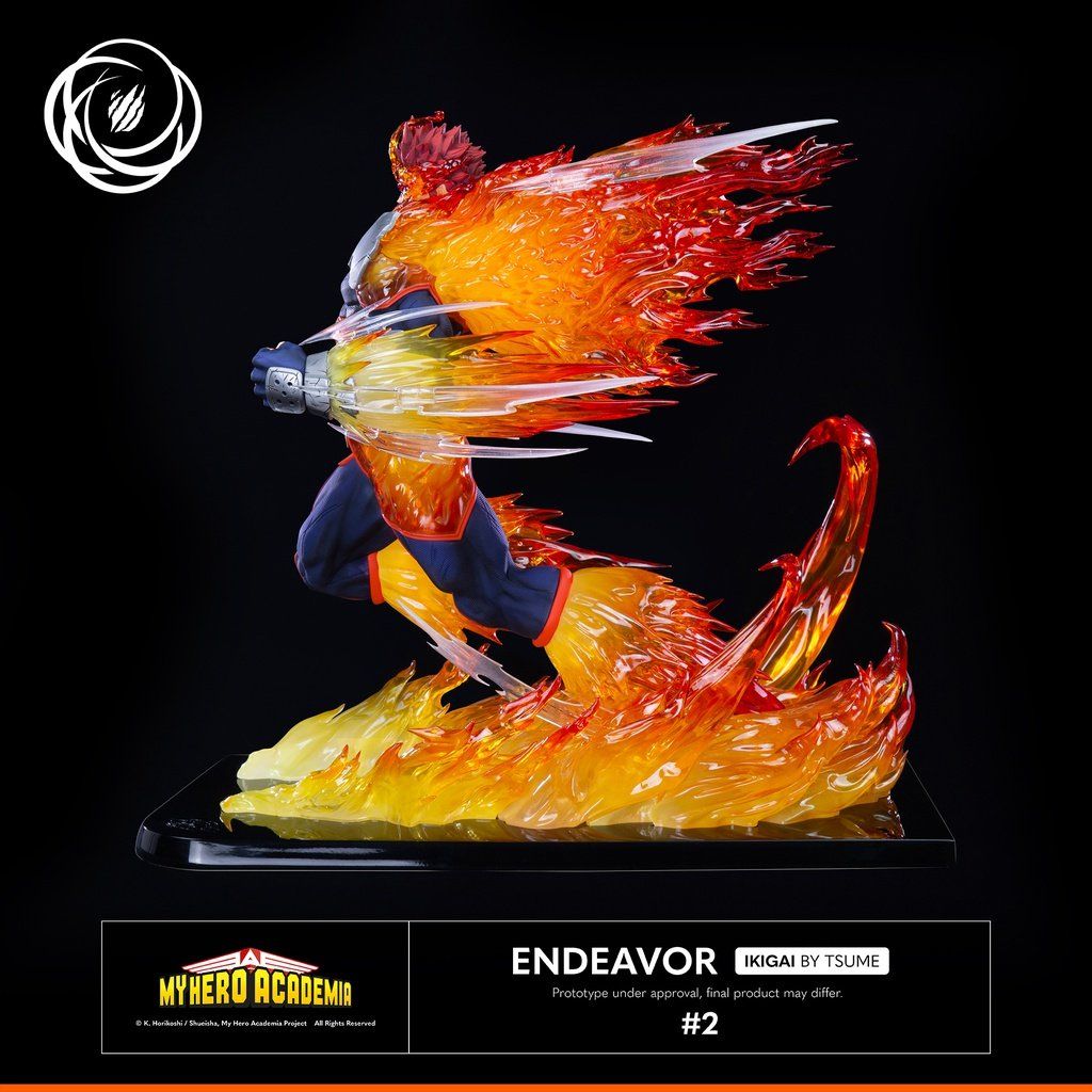 Endeavor Ikigai - My Hero Academia - Tsume Art resin statue Tsume Art Studio anime figure
