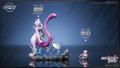 RED ART Studio – Pokemon Adventures Red & Mewtwo