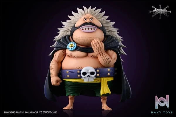 Yz Studio - One Piece Blackbeard Pirates 9 Sanjuan Wolf resin statue Navy Toys anime figure