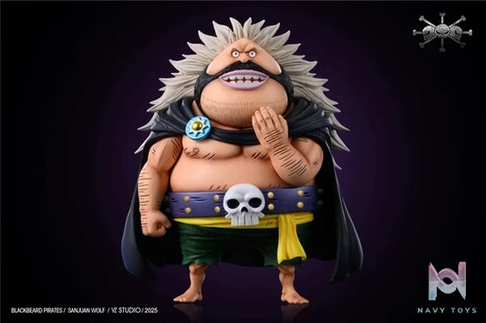 Yz Studio - One Piece Blackbeard Pirates 9 Sanjuan Wolf resin statue Navy Toys anime figure