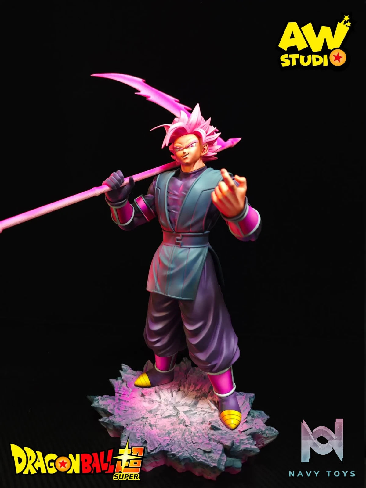 AW Studio – Dragon Ball Mask Super Saiyan Rosé
