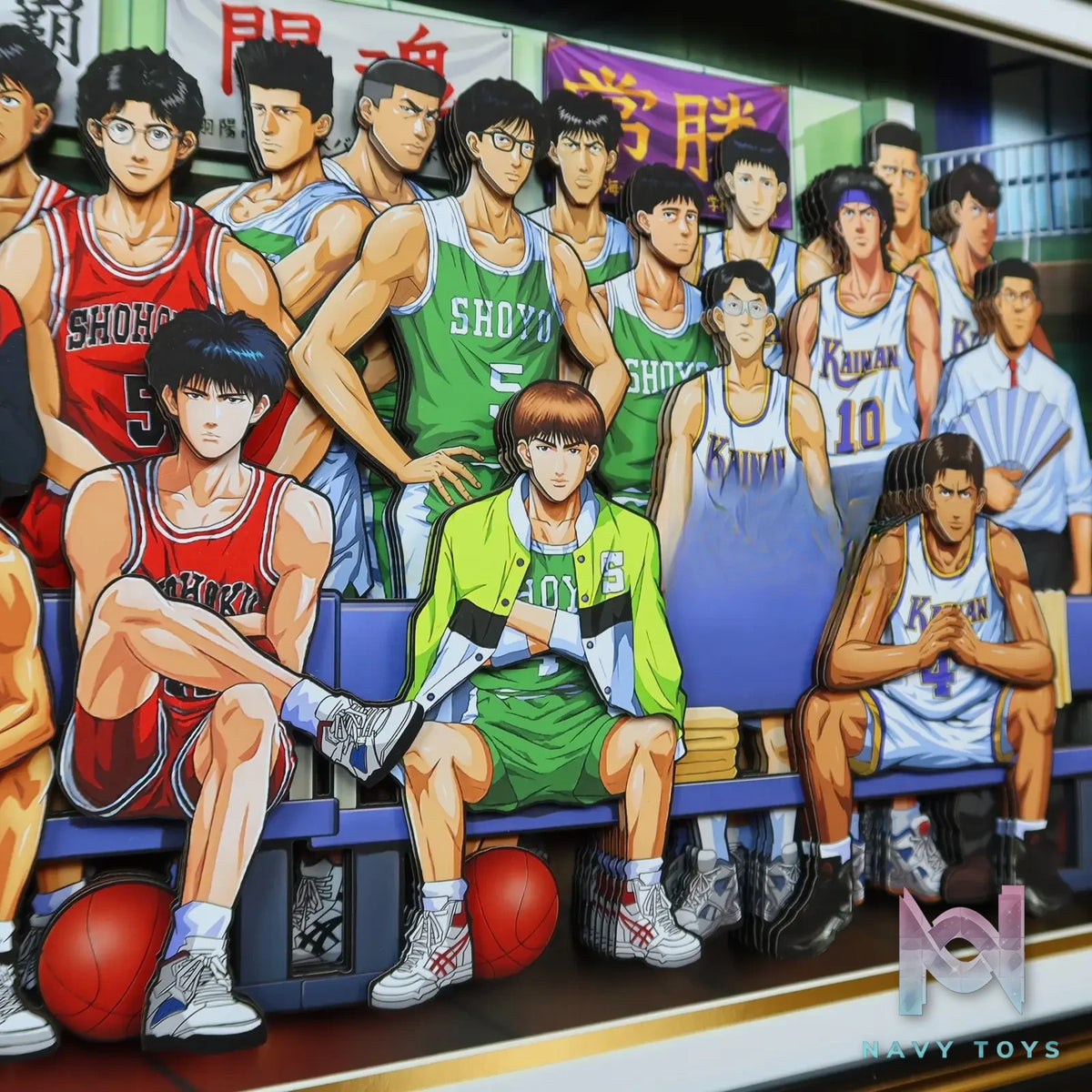 KALA HOME Studio – Slam Dunk Multiple Characters #07 3D Decorative Painting Slam Dunk