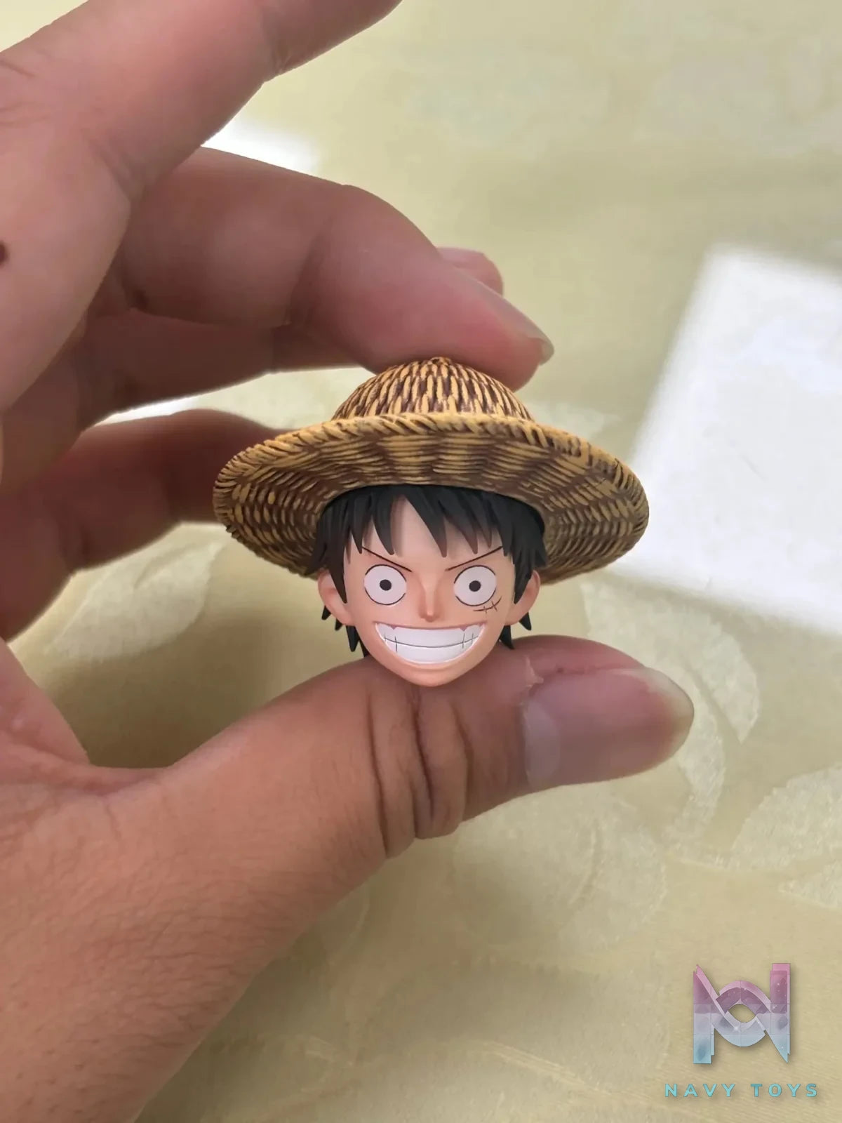 JUE XING Studio - One Piece Luffy Carrying the Flag resin statue Navy Toys anime figure