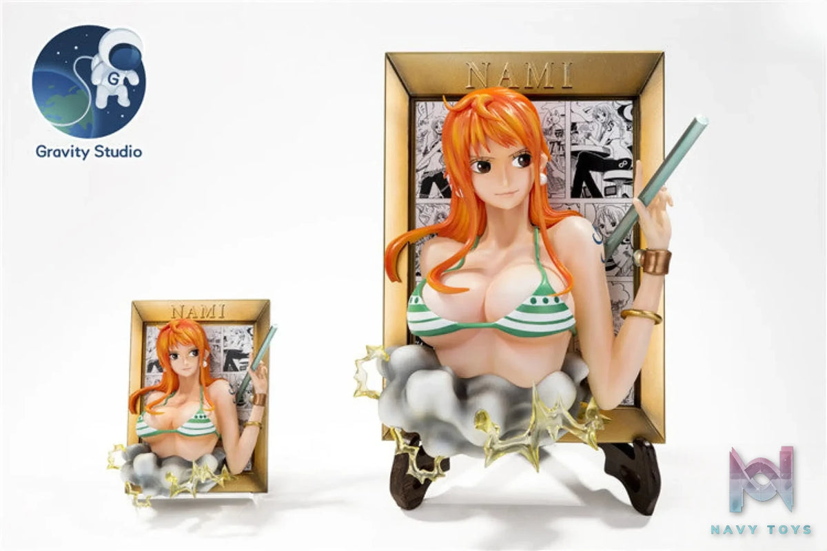 Gravity Studio – One Piece Zoro Nami Usopp 3D Photo Frame