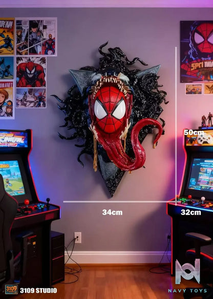 3109 Studio – Spider-Man Venom Wall-Mounted Dual Scale Spider-Man