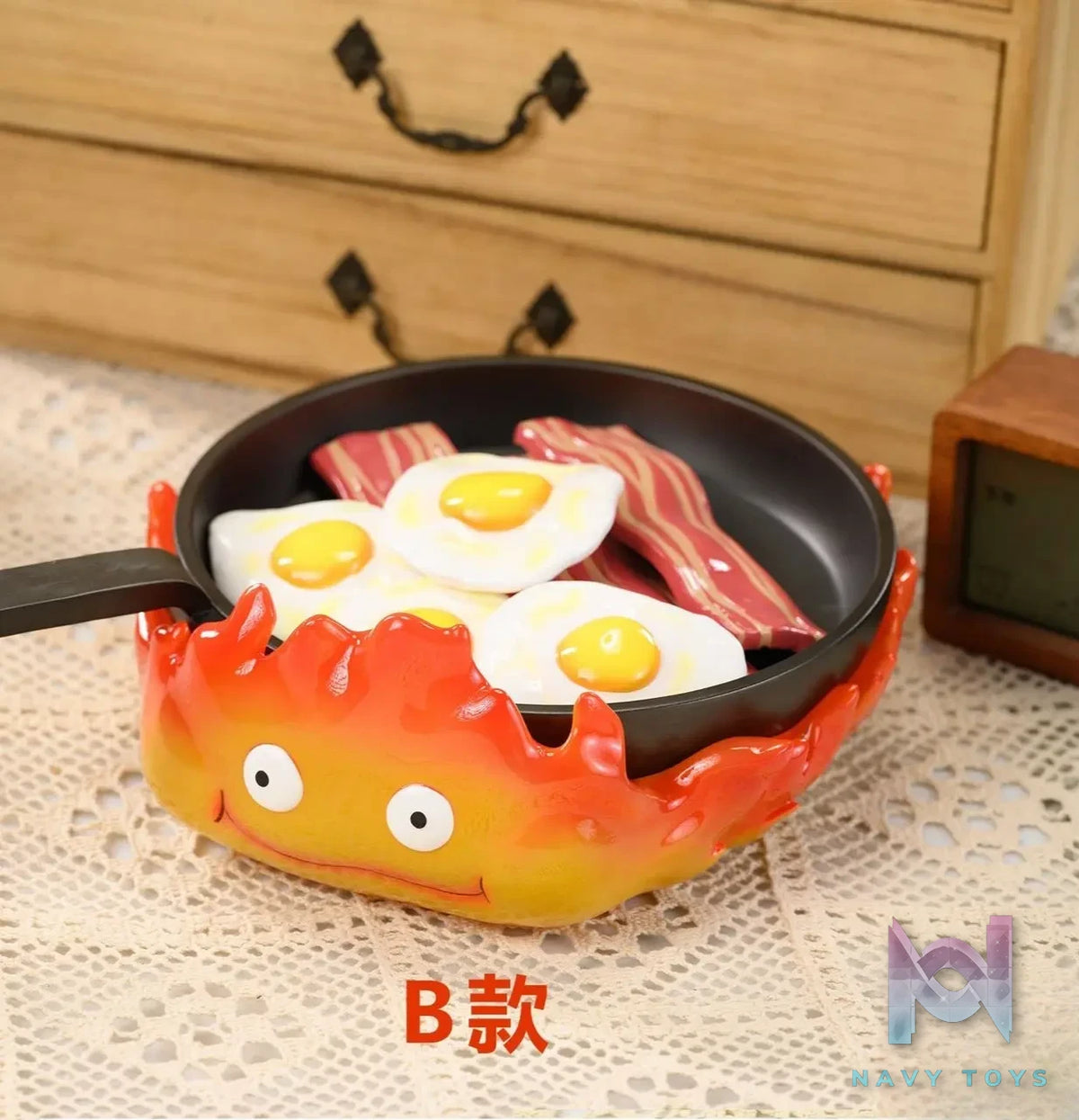 Tian Kong Ying Xiang Studio – Howl’s Moving Castle Calcifer Storage Ornaments