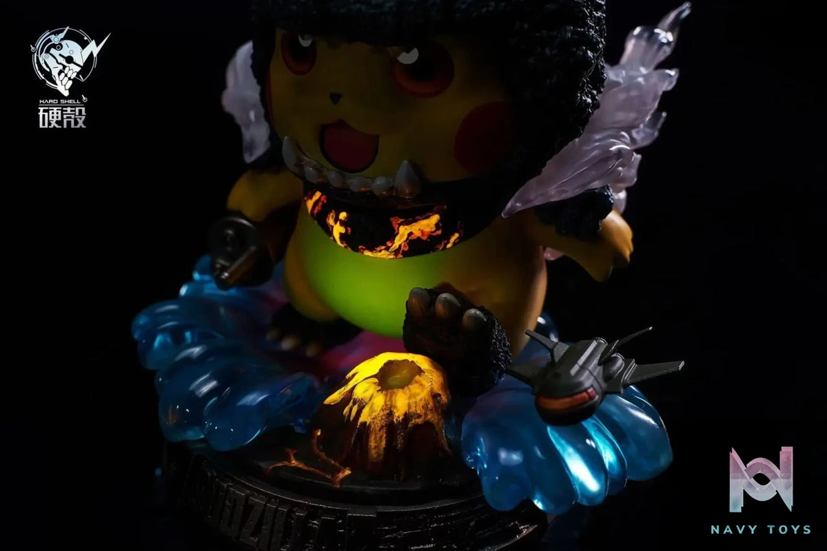Hard Shell Studio – Pokémon Pikachu cos big monster #Limited Edition Red Lotus Godzilla