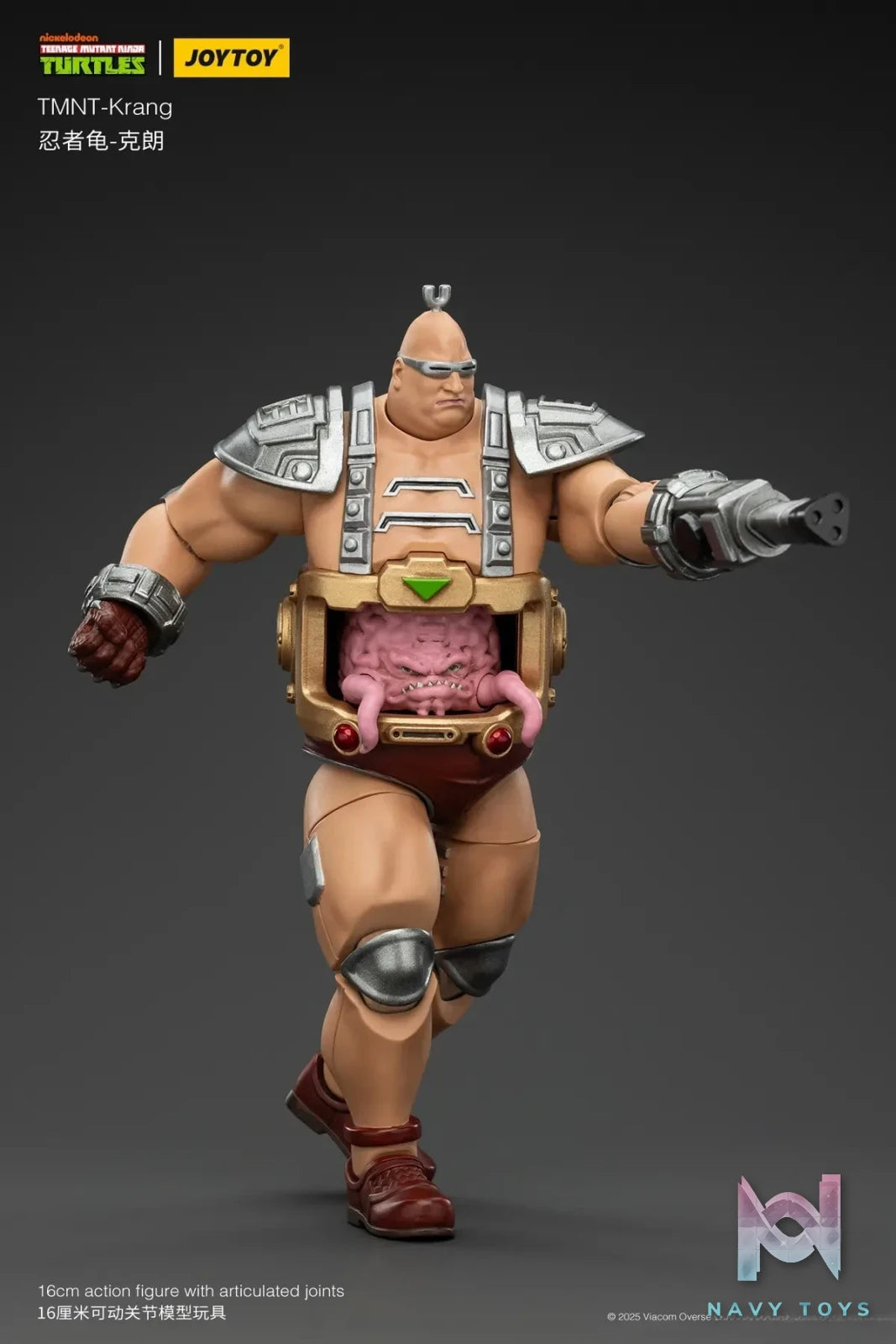 JOYTOY – TMNT-Krang 1/18 Action Figure JT00881 (Licensed)