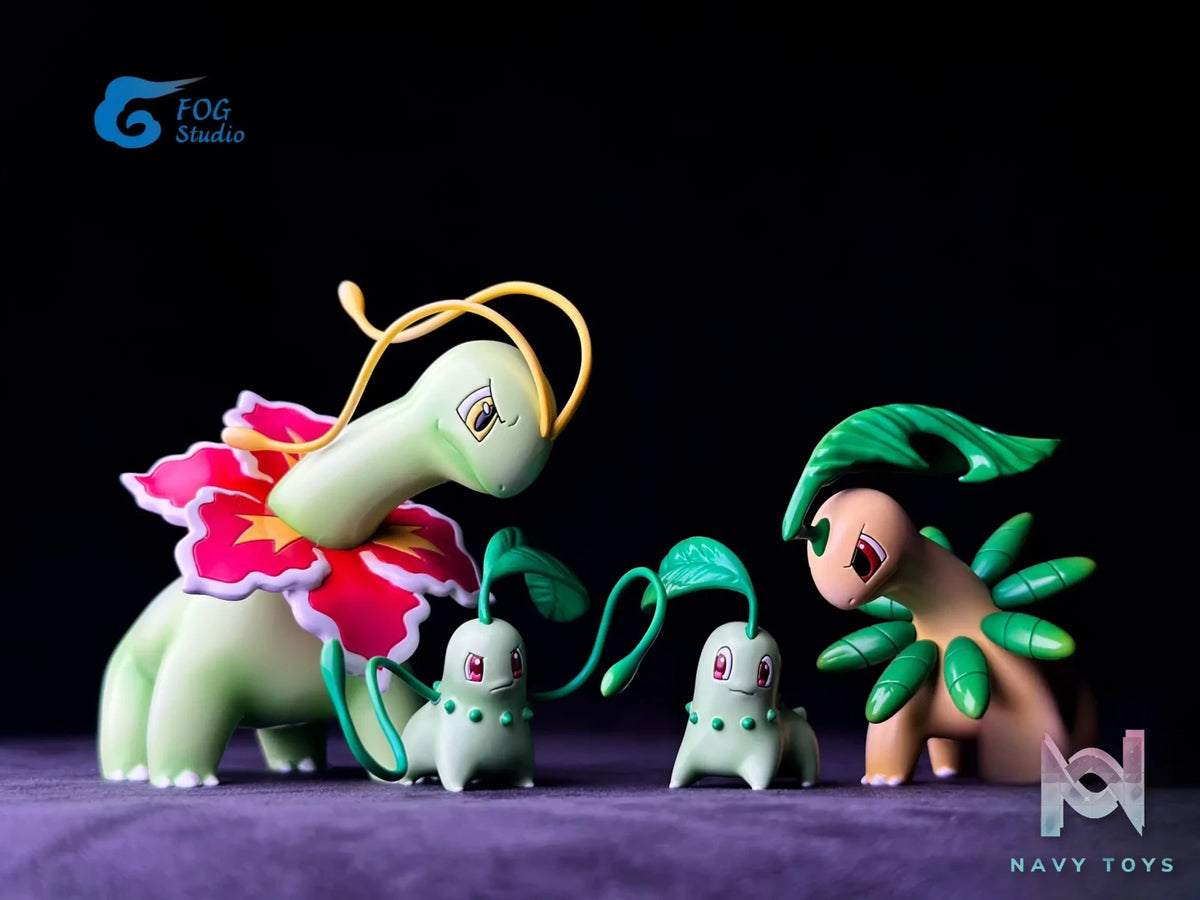 FOG Studio – Pokémon scaleworld 1/20 Meganium Evolution Set