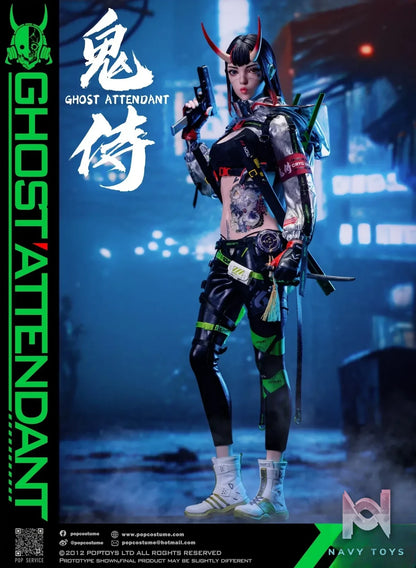 POP COSTUME Studio – Ghost Attendant 1/6 Action Figure GS-001 2.0 (Licensed)