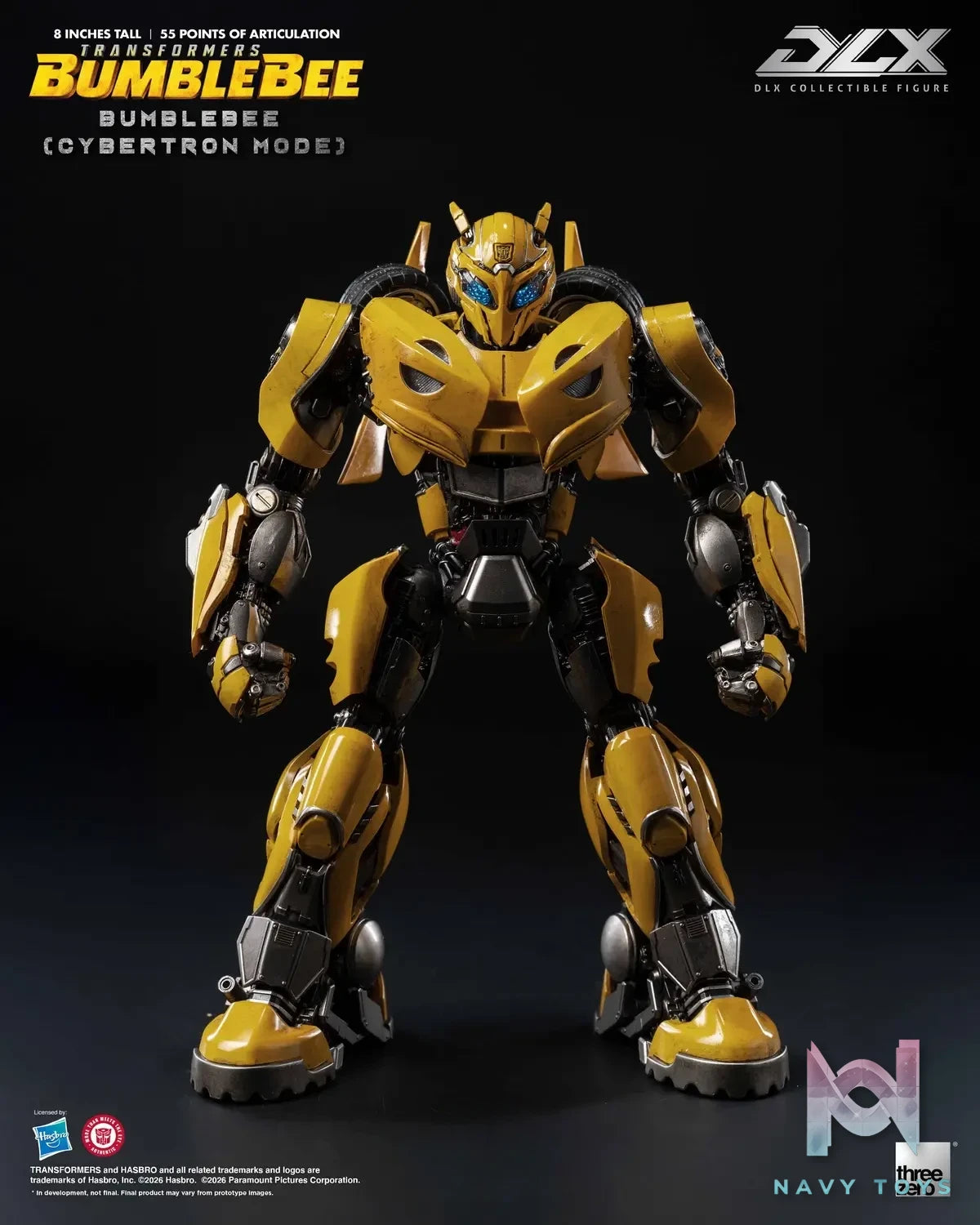 Threezero – Transformers: Bumblebee DLX Bumblebee (Cybertron Mode) 3Z10490W0 (Licensed)