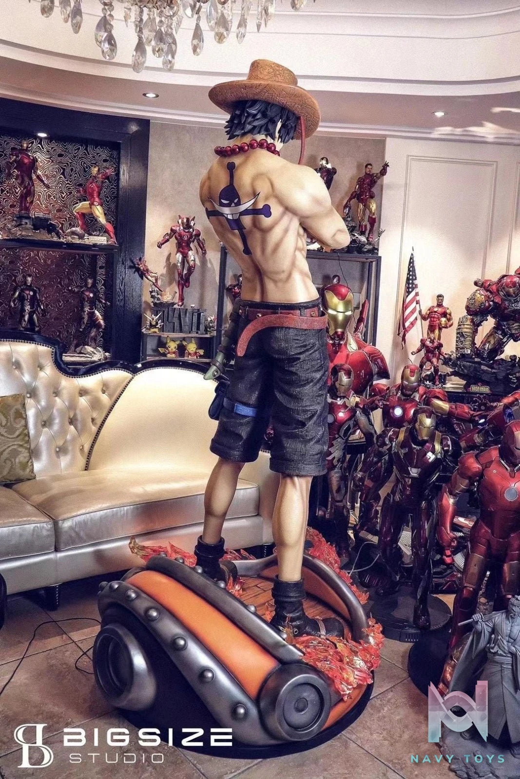 Ace Big Size Studio Recast resin statue Big Size Studio anime figure