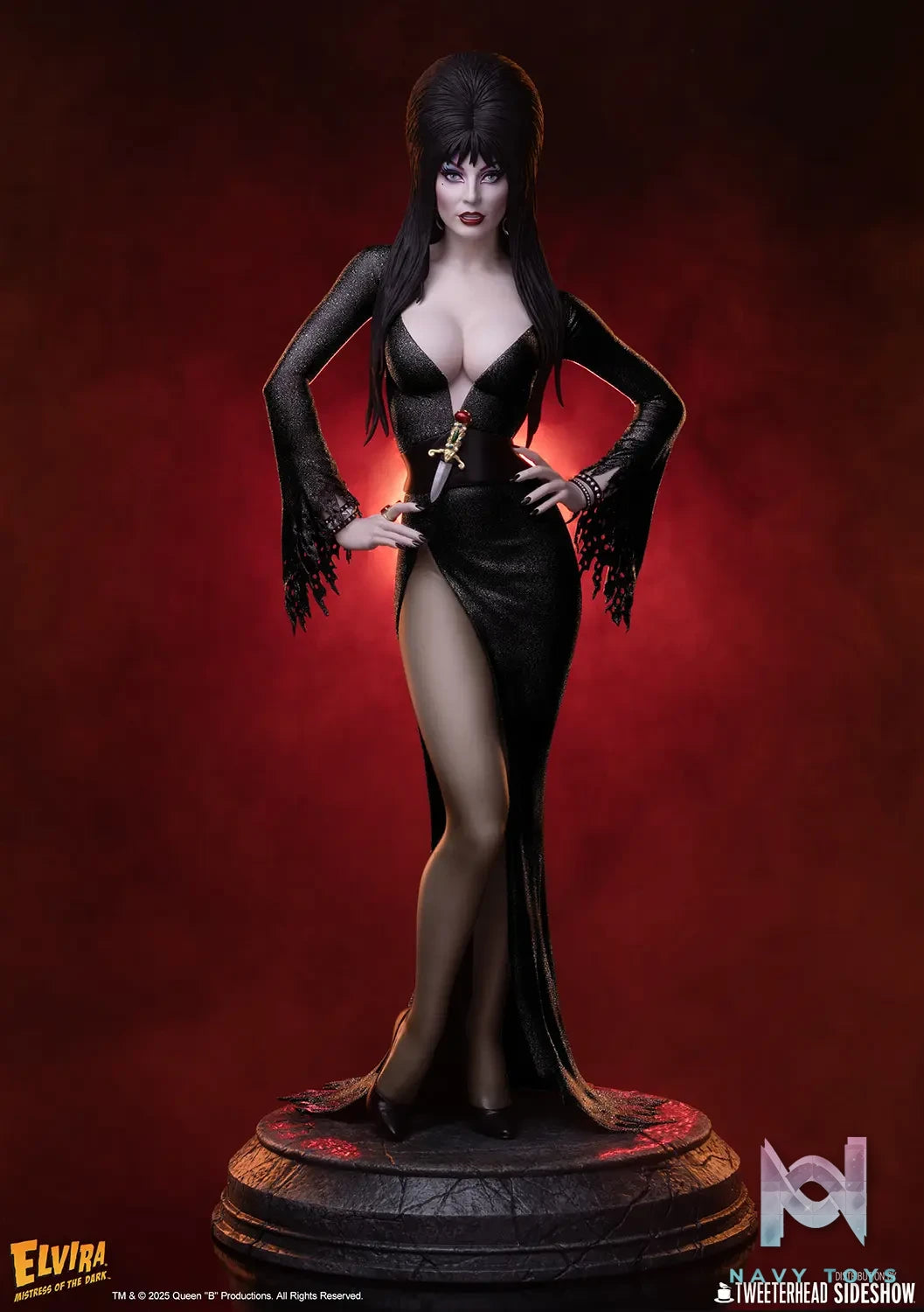 Sideshow Collectibles – Elvira: Mistress of the Dark 9127342 9127343 (Licensed)