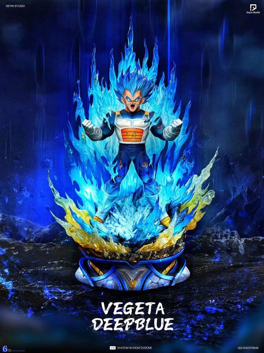 Blue Vegeta - Dragon Ball - Deiyin Studio resin statue Deiyin Studio anime figure