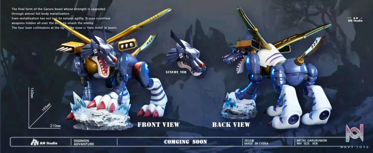 An Studio – Digital Monster Complement Series #1-Metal Garurumon