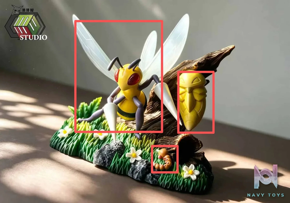 Miao Miao House Studio – Beedrill Evolution Set Pokémon