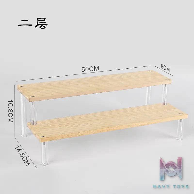 Showcase Factory – Acrylic Stair Display Stand for Nendoroids Blind Boxes Mini Figures