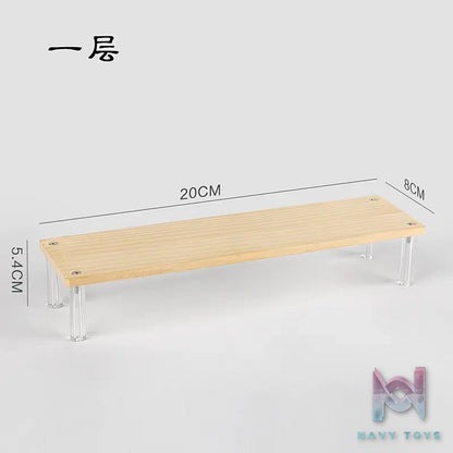 Showcase Factory – Acrylic Stair Display Stand for Nendoroids Blind Boxes Mini Figures