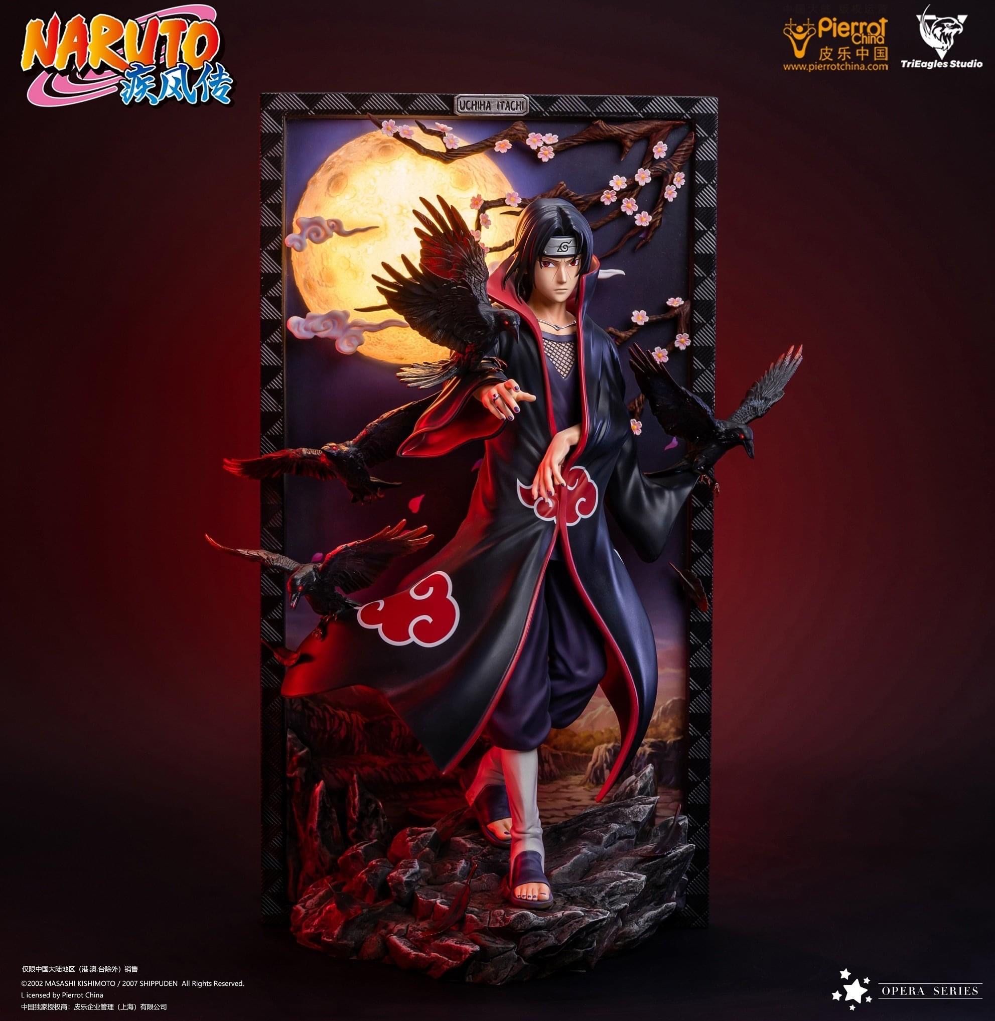 Uchiha Itachi resin statue trieagles studio anime figure