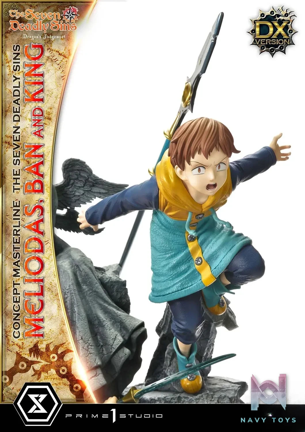Prime 1 Studio – Concept Masterline The Seven Deadly Sins Meliodas, Ban and King CMNTZ-01 CMNTZ-01DXS (Licensed)