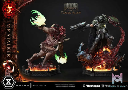 Prime 1 Studio – Ultimate Premium Masterline DOOM: The Dark Ages Imp Stalker UPMDOOM-02 UPMDOOM-02S (Licensed)