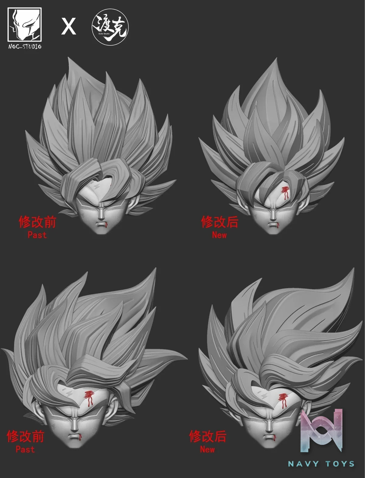 Ultra Instinct Goku 2.0 - Dragon Ball - Noc Studio & Du Ke Studio resin statue Noc Studio & Du Ke Studio anime figure