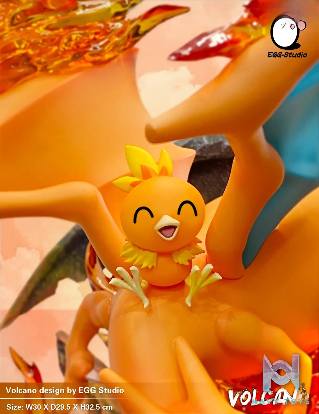 EGG Studio – Pokémon Fire Family Barrel – Valley Charizard