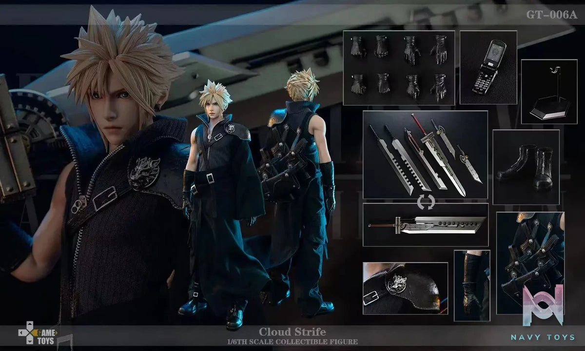 Gametoys studio – Final Fantasy 7 AC Cloud Strife GT-006A