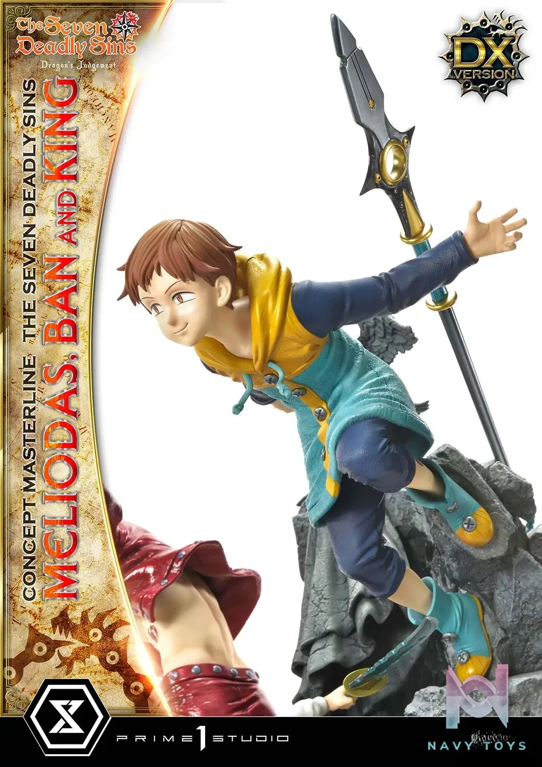 Prime 1 Studio – Concept Masterline The Seven Deadly Sins Meliodas, Ban and King CMNTZ-01 CMNTZ-01DXS (Licensed)