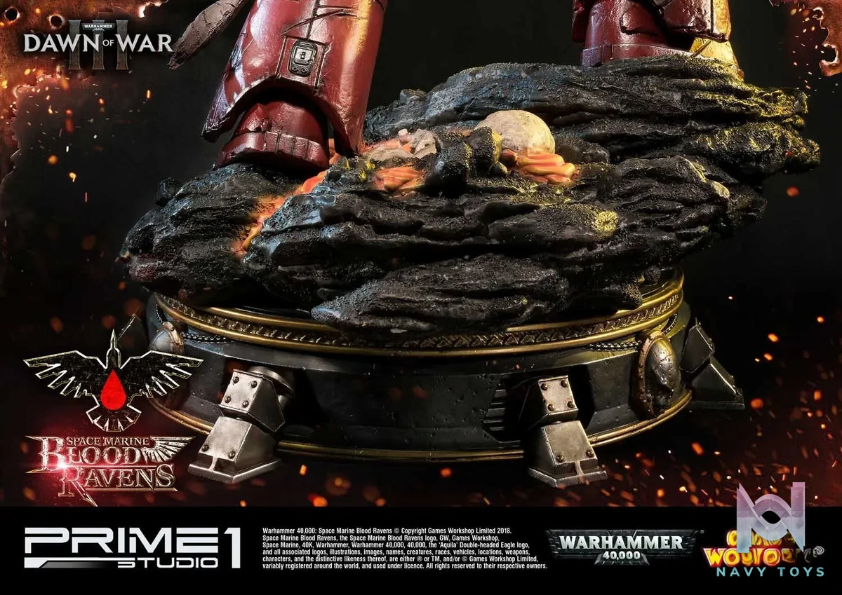 Prime 1 Studio – Premium Masterline Warhammer 40,000: Dawn of War III Space Marine Blood Ravens PMWH40K-02 PMWH40K-02DX (Licensed)