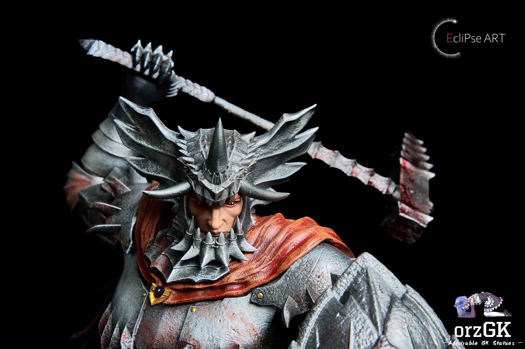 1/6 Scale Statue Series 1 Grunbeld - Berserk - EcliPse ART Studio resin statue Navy Toys anime figure
