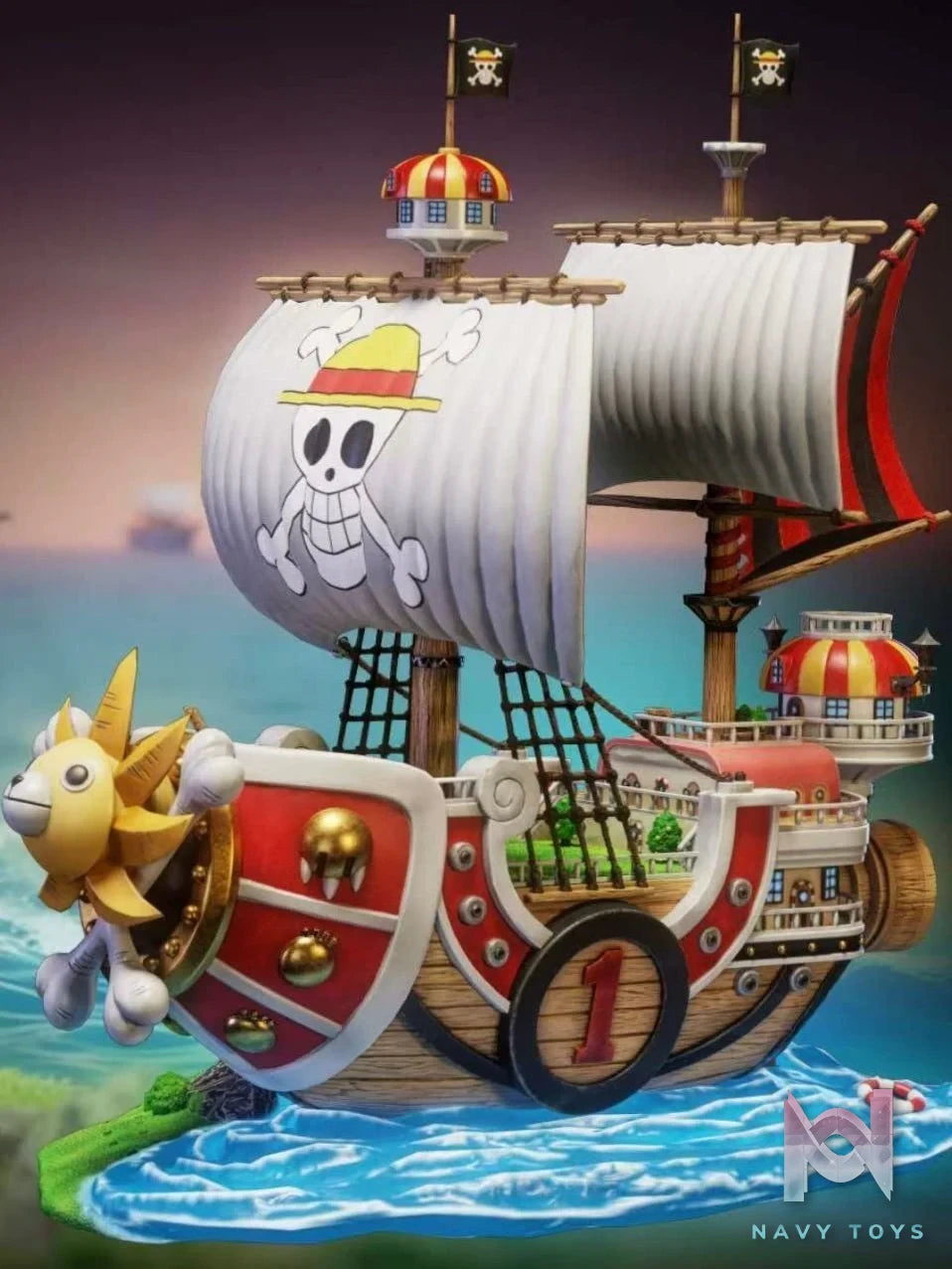 Thousand Sunny - One Piece - Qi Hang Studio resin statue Qi Jiang Studio anime figure