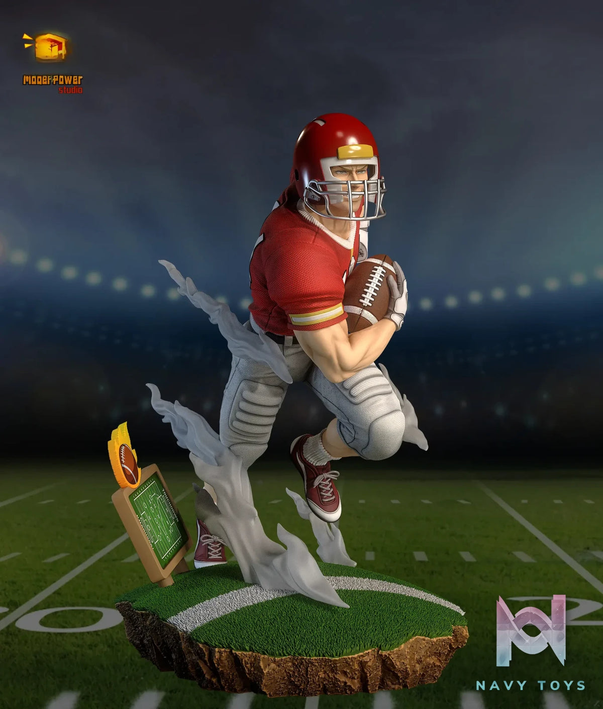 Model Power Studio – Reiner Braun Rugby Player Attack On Titan