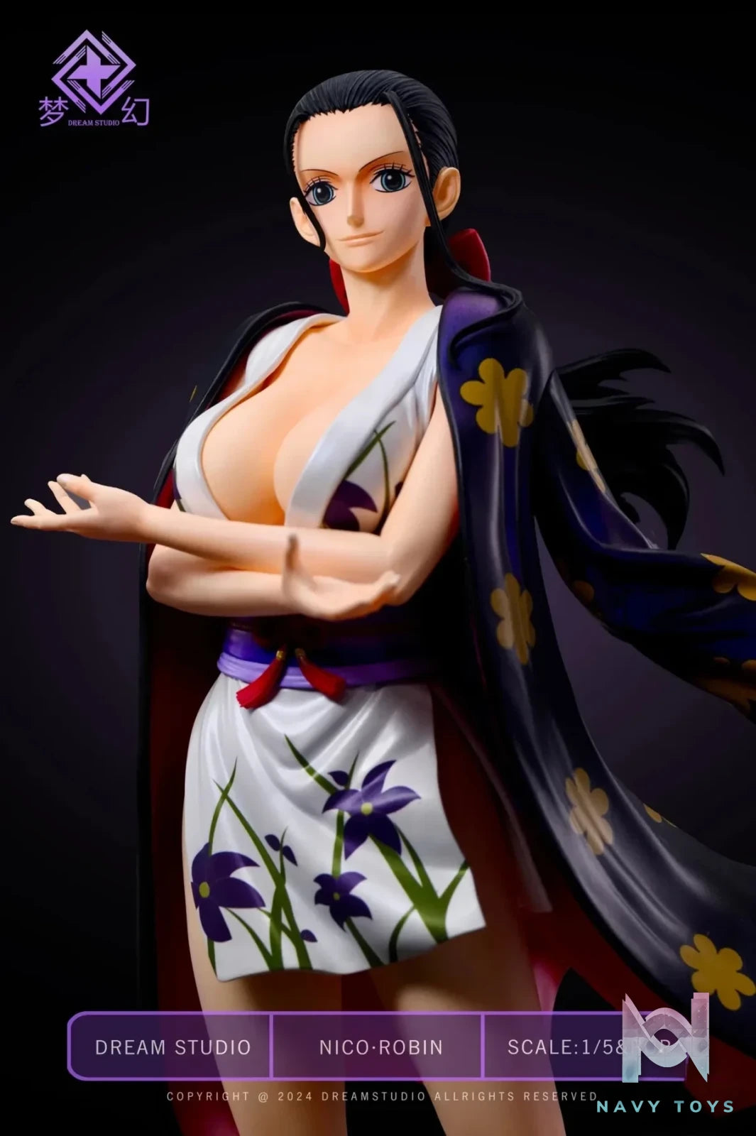 Dream Studio - One Piece Kimono Robin resin statue Navy Toys anime figure