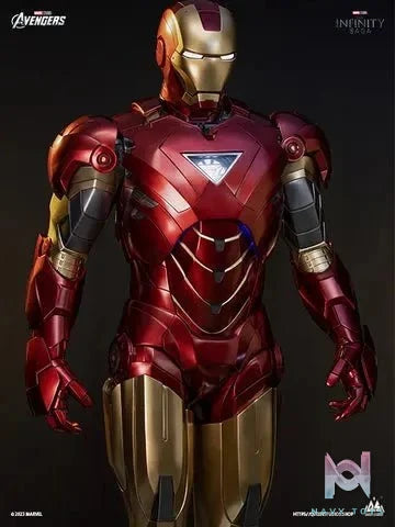 QUEEN Studio - Marvel Iron Man Mark VI 1/1 Statue (Licensed) resin statue Navy Toys anime figure