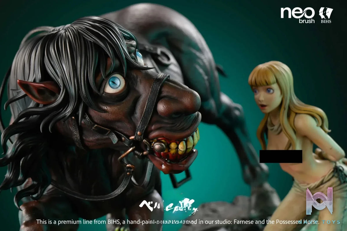 Farnese and the Evil Spirit Possessed Horse - Berserk - BIHS Studio resin statue Navy Toys anime figure