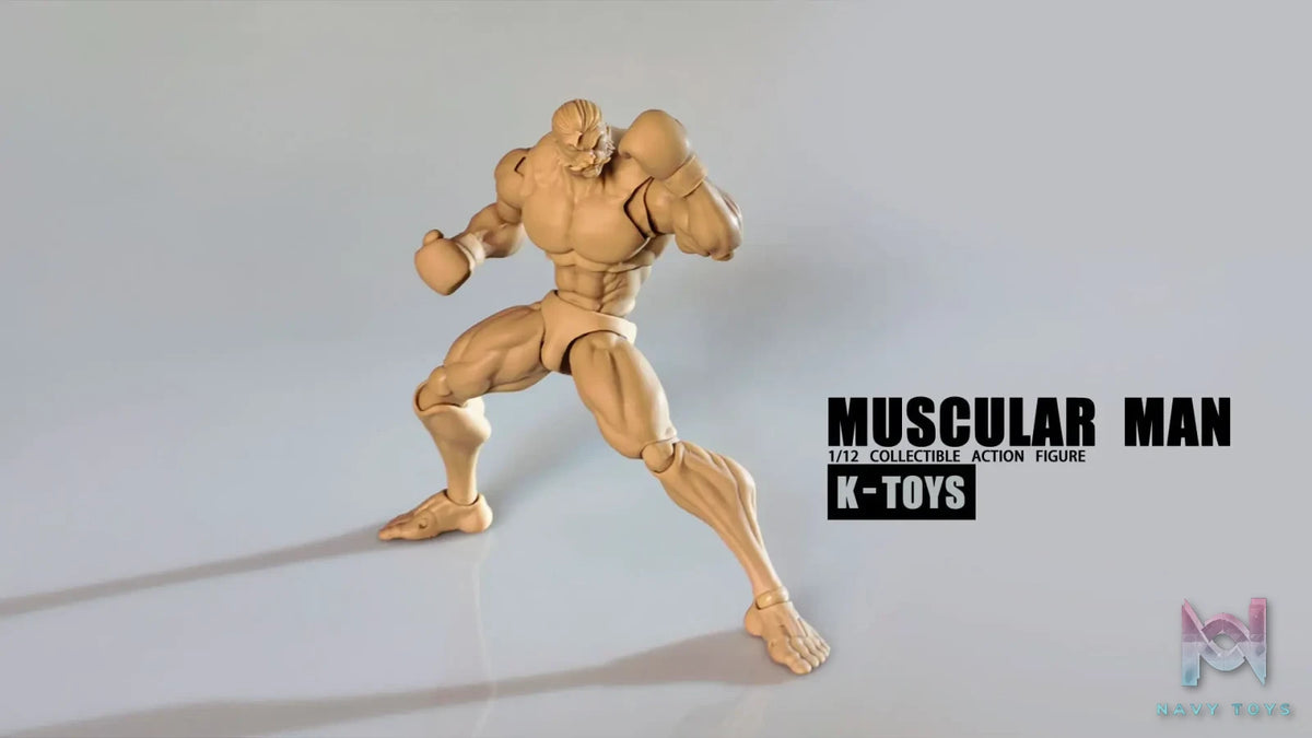 K Toys – 1/12 Strong Muscular Man Body KT01A/B/C (Licensed)
