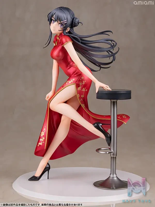WING – Rascal Does Not Dream of Bunny Girl Senpai Mai Sakurajima Chinese Dress ver. 1/7 Complete Figure (Licensed)