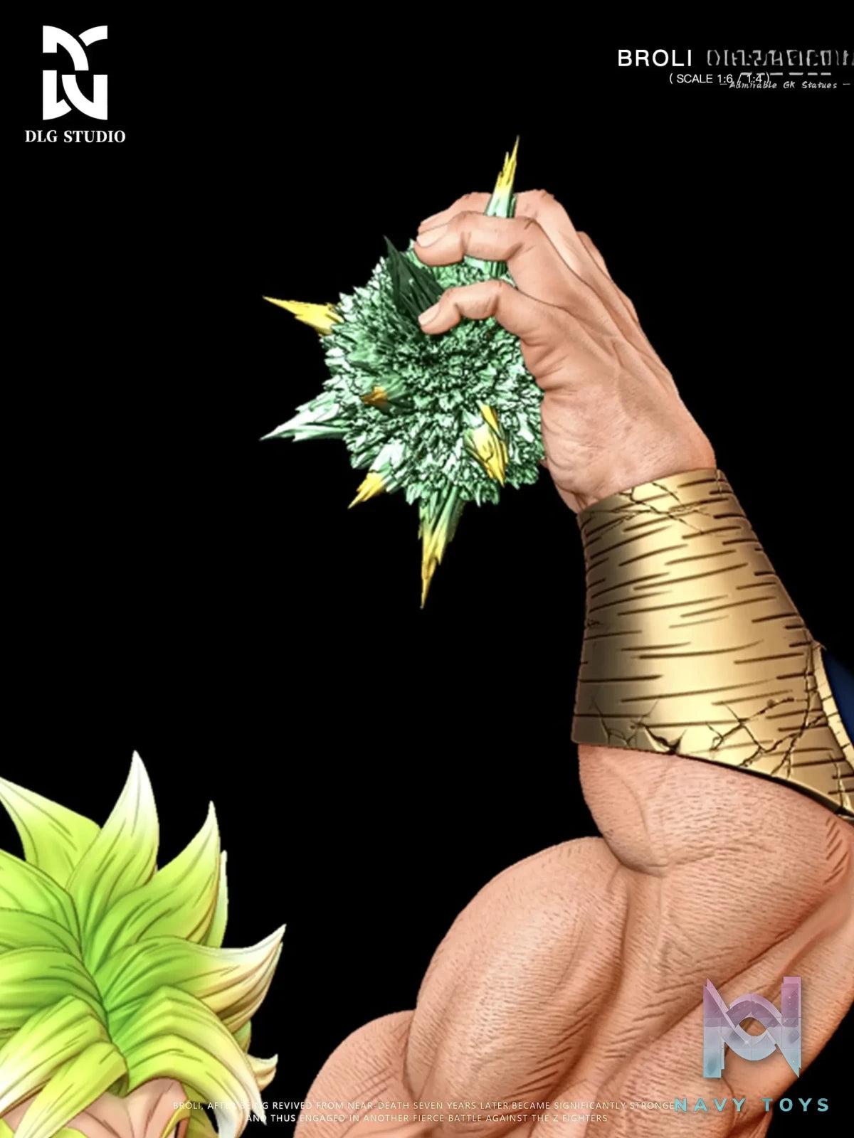 DLG Studio – Broly Single Character Museum Statue Series Dragon Ball