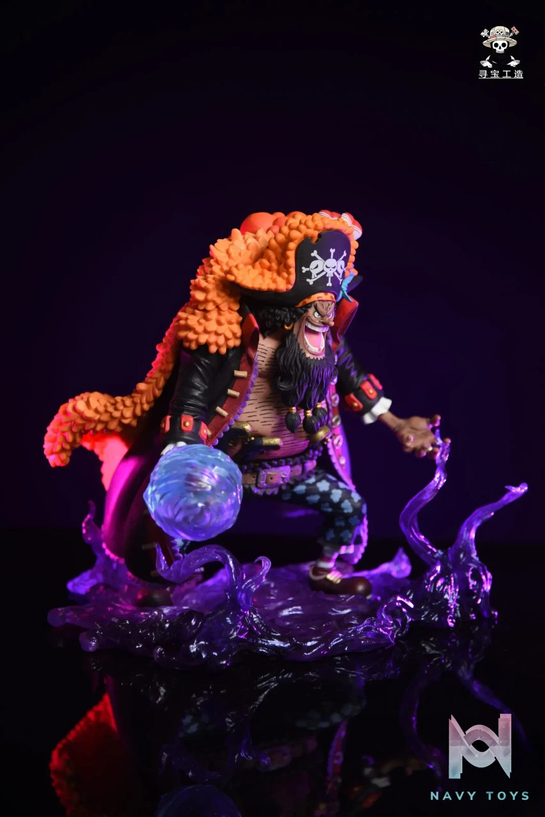 Xun Bao Gong Zao Studio – One Piece Koa Blackbeard with special effects parts