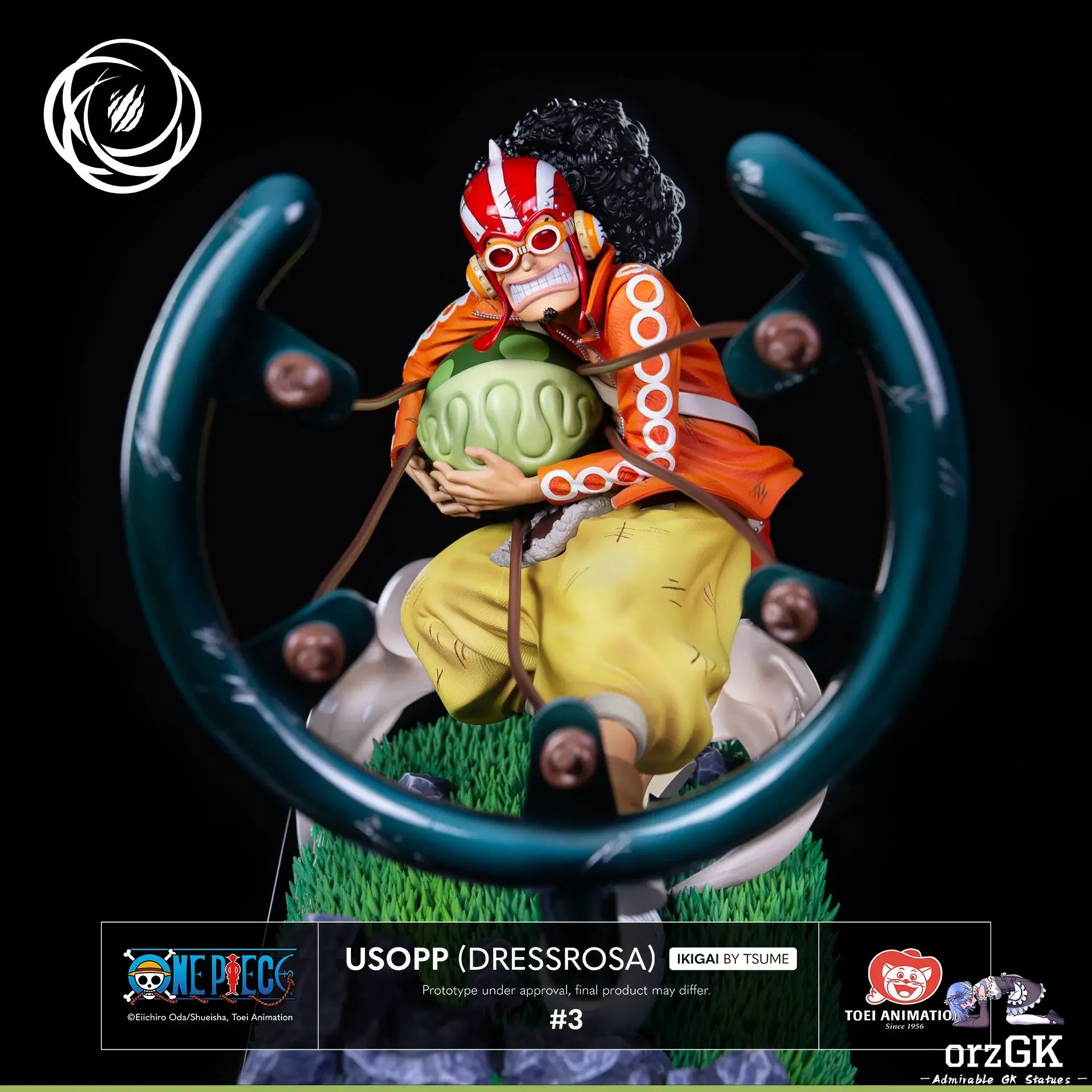 Tsume Studio - Usopp (Dressrosa) Ikigai 1/6 Scale Statue IKIGAI (Licensed) resin statue Navy Toys anime figure