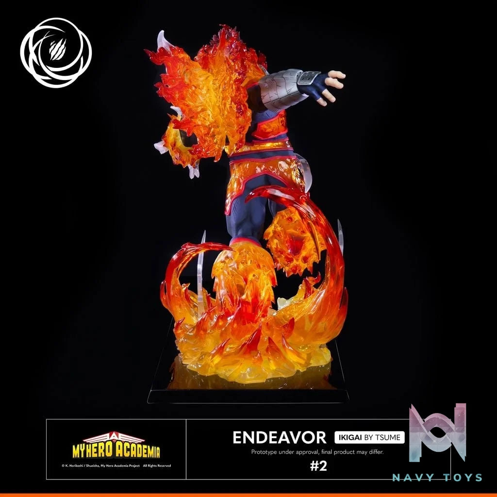 Endeavor Ikigai - My Hero Academia - Tsume Art resin statue Tsume Art Studio anime figure