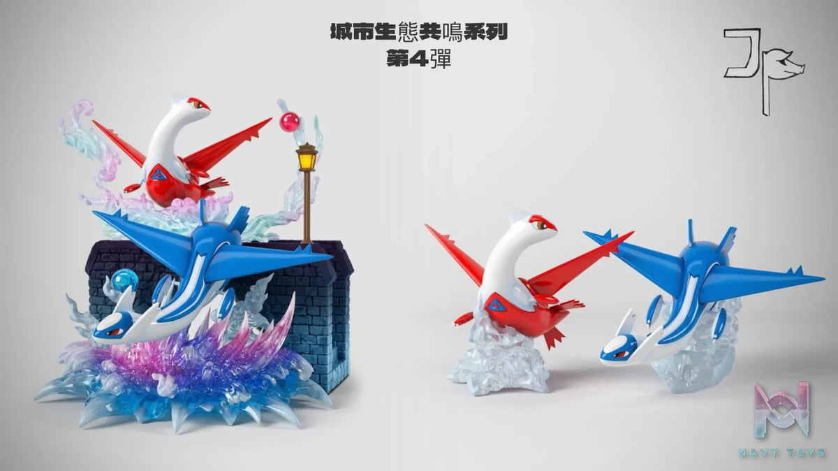JP Studio – Pokémon Urban Pokémon Ecology #4 Latios & Latias