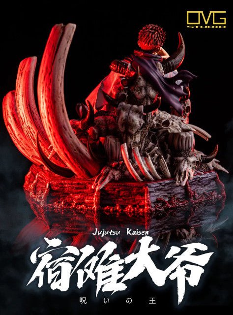 Ryomen Sukuna with Throne - OMG Studio resin statue omg studio anime figure