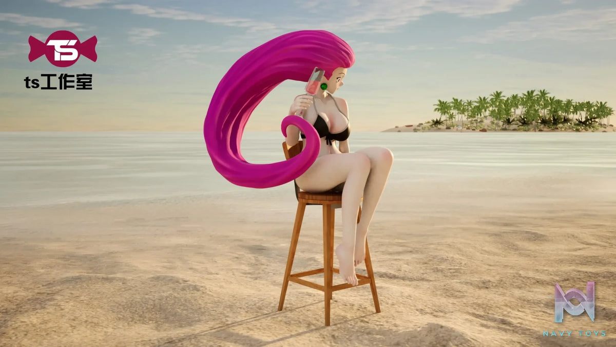 TS Studio – Pokemon Swimsuit #3 Team Rocket Beach Jessie
