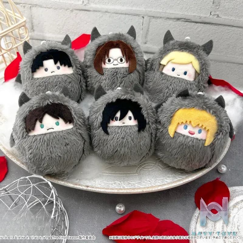 TAPIOCA – Attack on Titan Pocket Zoo Plush Blind Box Devil Ver. (Set of 6) (Licensed)