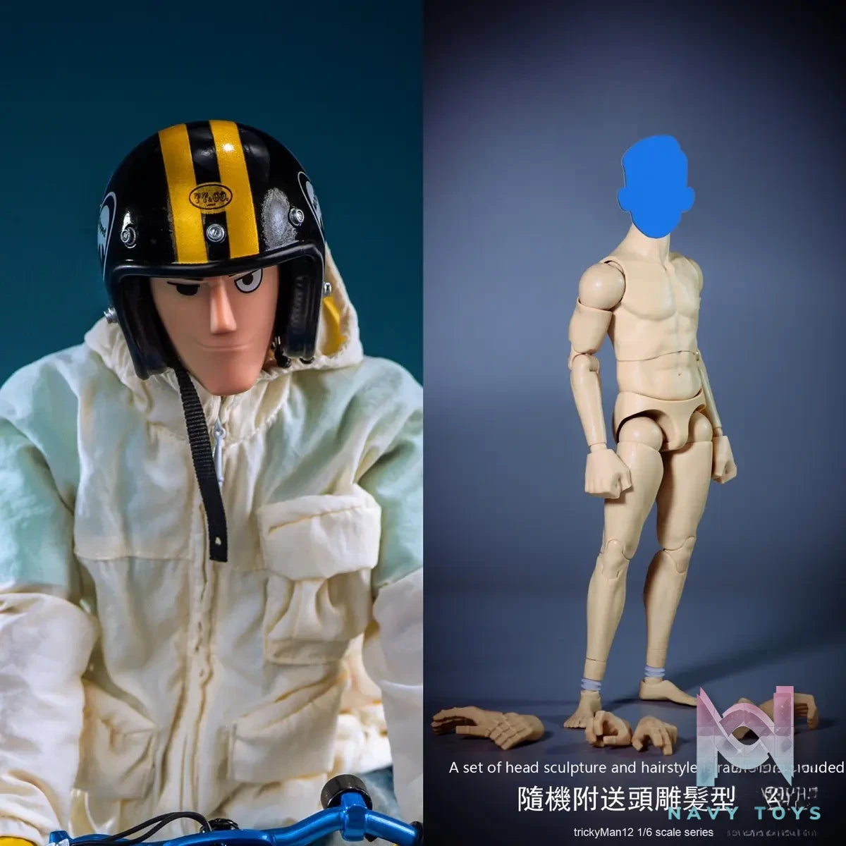 TrickyMan12 – Original 1/6 CITYRIDER style clothing set (Licensed)