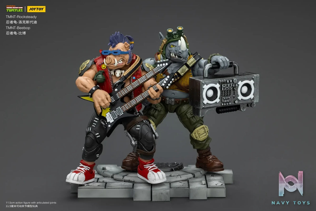 JOYTOY Studio – TMNT Beebop Rocksteady JT8476 JT8469 (Licensed)
