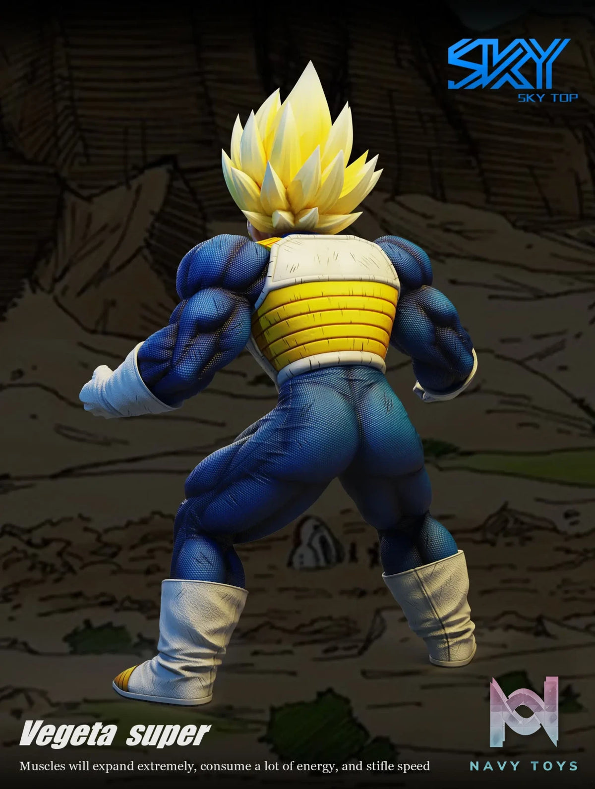 Sky Top Studio – Dragon Ball Muscle Vegeta