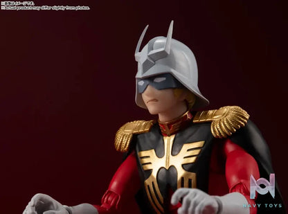 BANDAI SPIRITS – S.H.Figuarts Char Aznable “Mobile Suit Gundam” (Licensed)